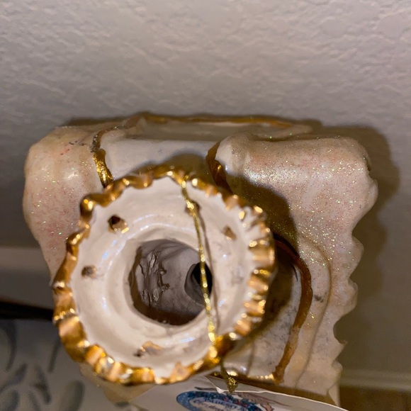 Christmas Vintage Snowflake Tower House Heather Goldminc Ceramic Art Clayworks - Picture 10 of 16